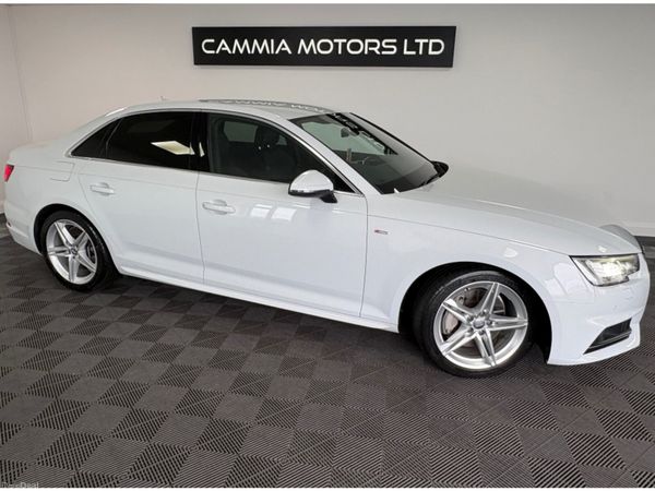 Audi A4 Saloon, Petrol, 2018, White