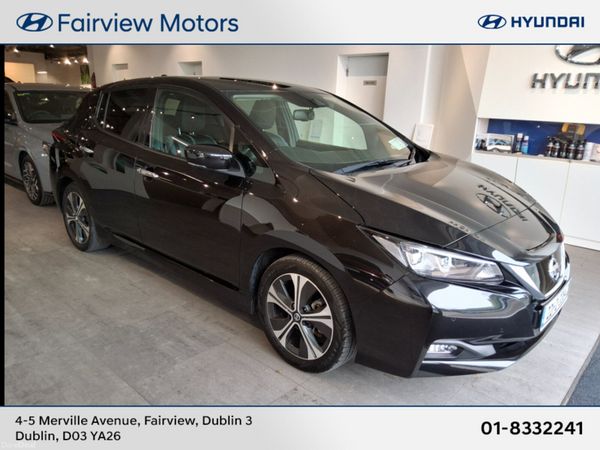 Nissan Leaf Hatchback, Electric, 2022, Black