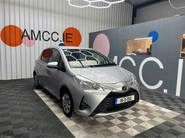 Toyota Vitz Hatchback, Petrol, 2019, Silver