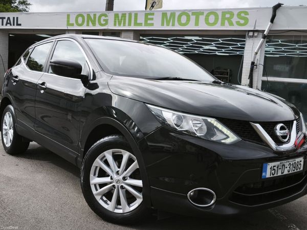 Nissan Qashqai Hatchback, Petrol, 2015, Black
