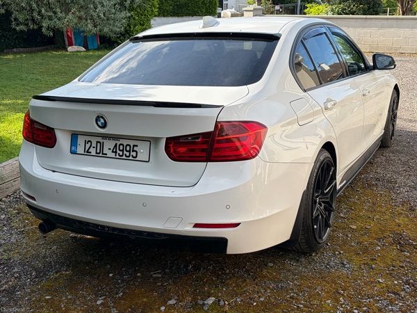BMW 3-Series Saloon, Diesel, 2012, White