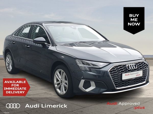 Audi A3 Saloon, Petrol, 2022, Grey