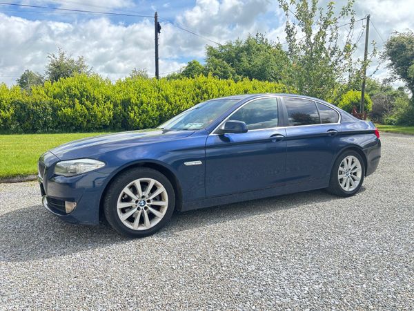 BMW 5-Series Saloon, Diesel, 2010, Blue