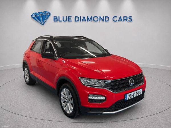 Volkswagen T-Roc SUV, Petrol, 2020, Red