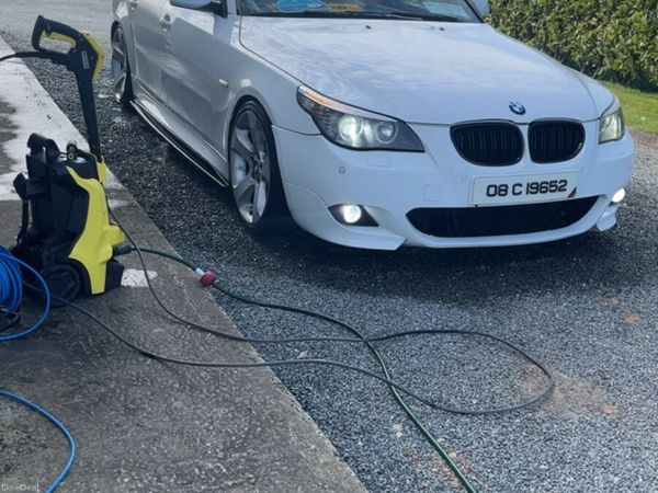BMW 5-Series Saloon, Diesel, 2008, White