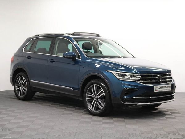 Volkswagen Tiguan SUV, Petrol Hybrid, 2023, Blue
