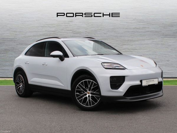 Porsche Macan SUV, Electric, 2026, Grey