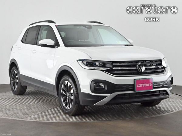 Volkswagen T-Cross SUV, Petrol, 2023, White
