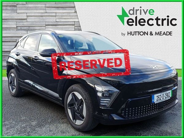 Hyundai KONA SUV, Electric, 2025, Black