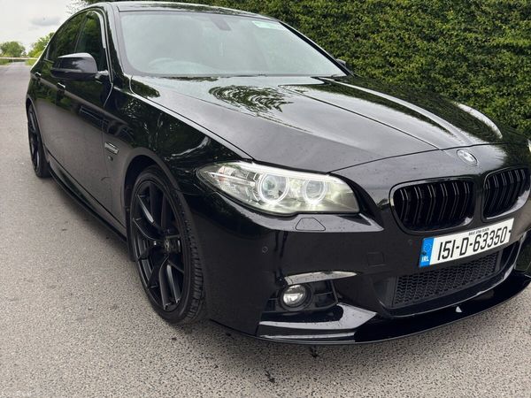 BMW 5-Series Saloon, Diesel, 2015, Black