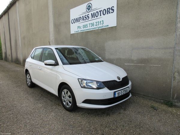 Skoda Fabia Hatchback, Petrol, 2018, White