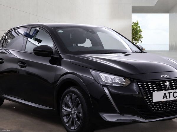 Peugeot 208 Hatchback, Electric, 2022, Black