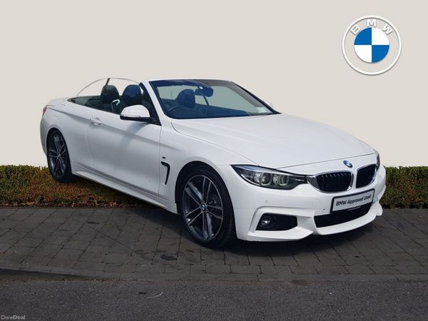 BMW 4-Series Convertible, Diesel, 2017, White