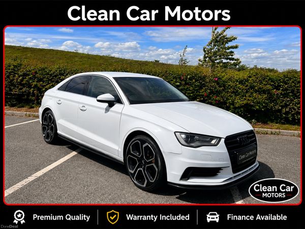Audi A3 Saloon, Petrol, 2015, White