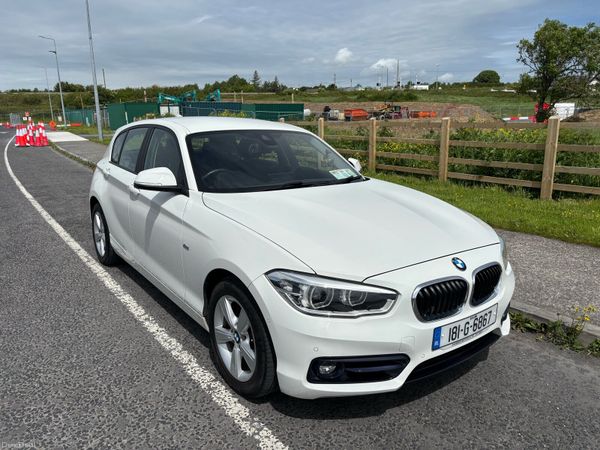 BMW 1-Series Hatchback, Petrol, 2018, White