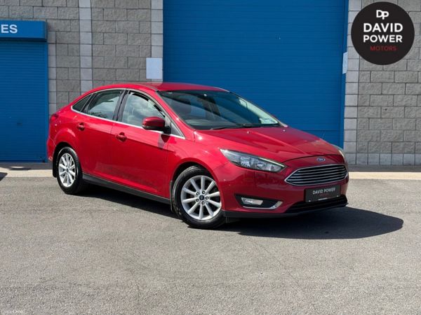 Ford Focus Saloon, Diesel, 2017, Red