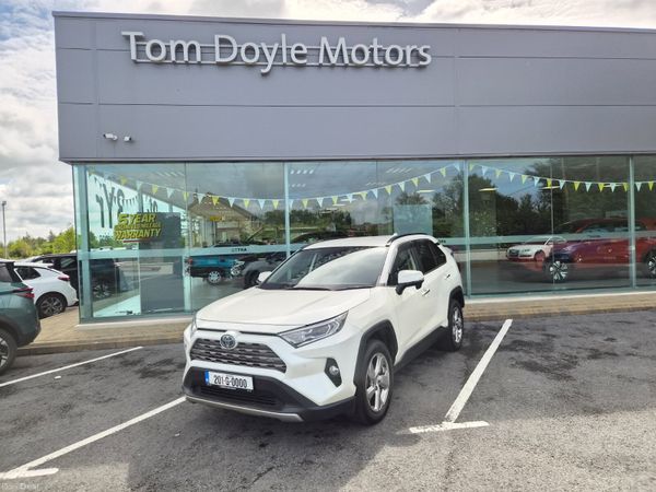 Toyota RAV4 SUV, Petrol Hybrid, 2020, White