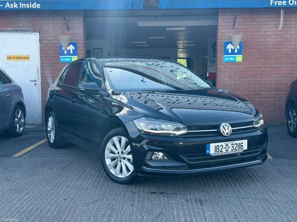 Volkswagen Polo Hatchback, Petrol, 2018, Black