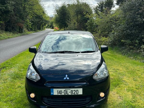 Mitsubishi Space Star Hatchback, Petrol, 2014, Black