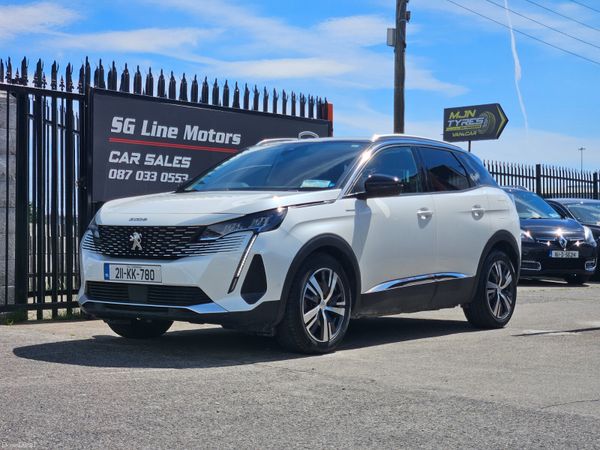 Peugeot 3008 MPV, Petrol Plug-in Hybrid, 2021, White