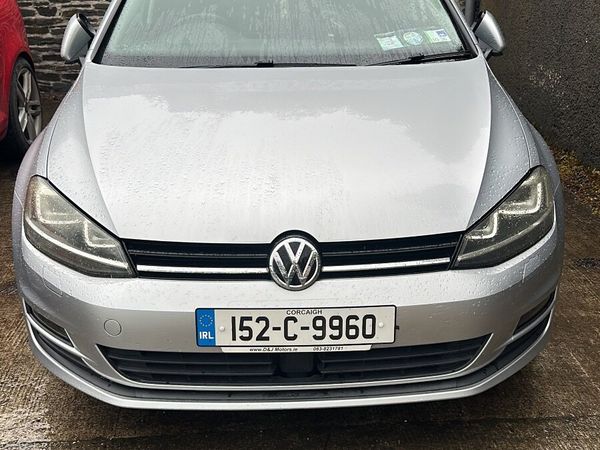 Volkswagen Golf Hatchback, Petrol, 2015, Silver