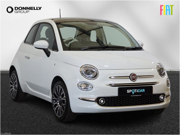 Fiat 500 Hatchback, Petrol, 2024, White