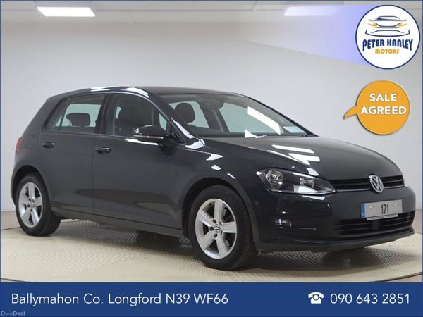 Volkswagen Golf Hatchback, Diesel, 2017, Grey
