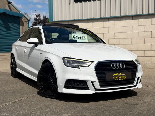 Audi A3 Saloon, Petrol, 2017, White