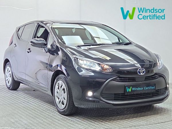 Toyota Aqua Hatchback, Petrol Hybrid, 2021, Black