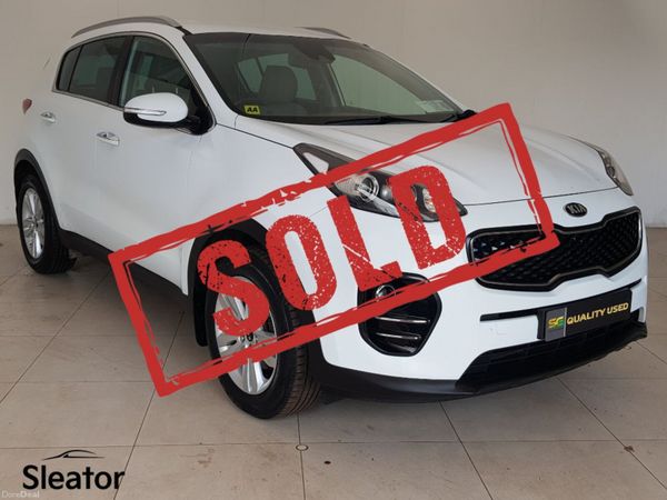 Kia Sportage MPV, Diesel, 2017, White