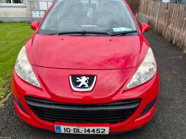 Peugeot 207 Hatchback, Petrol, 2010, Red