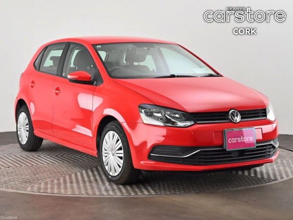 Volkswagen Polo Hatchback, Petrol, 2017, Red