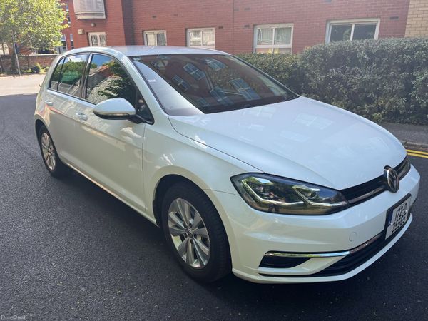 Volkswagen Golf Hatchback, Petrol, 2017, White
