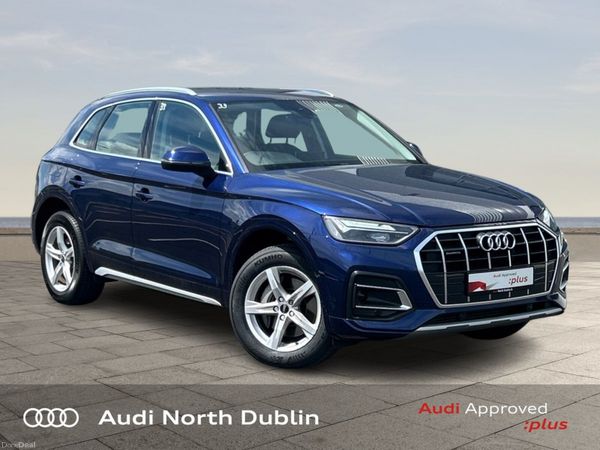 Audi Q5 SUV, Petrol Plug-in Hybrid, 2024, Blue