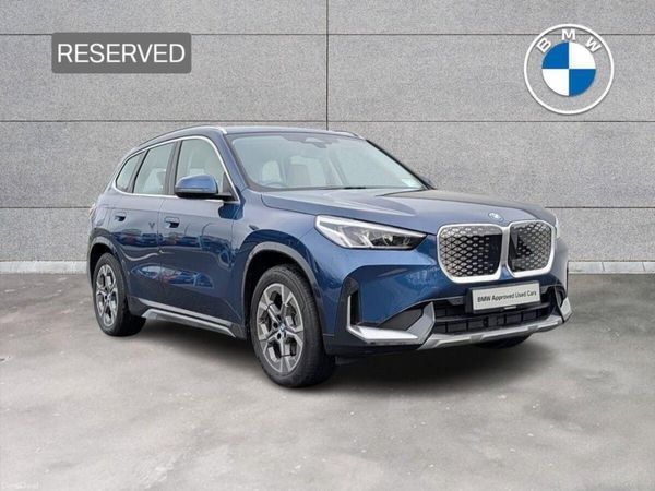BMW iX1 SUV, Electric, 2025, Blue