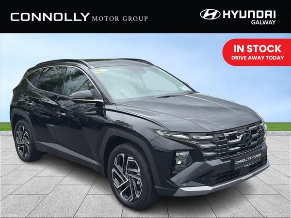 Hyundai Tucson SUV, Petrol Plug-in Hybrid, 2025, Black