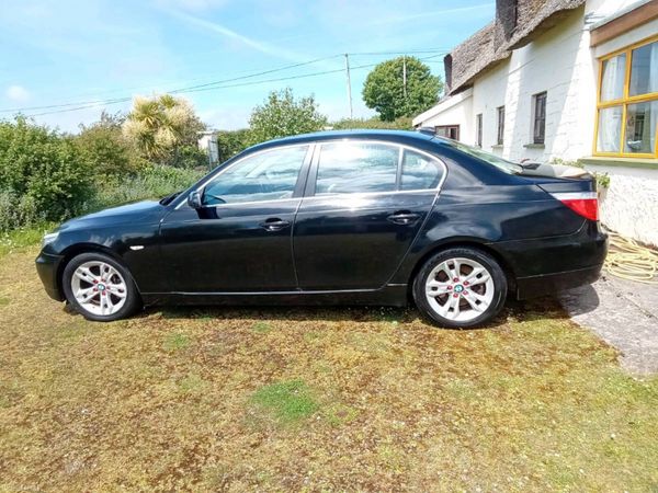 BMW 5-Series Saloon, Diesel, 2009, Black