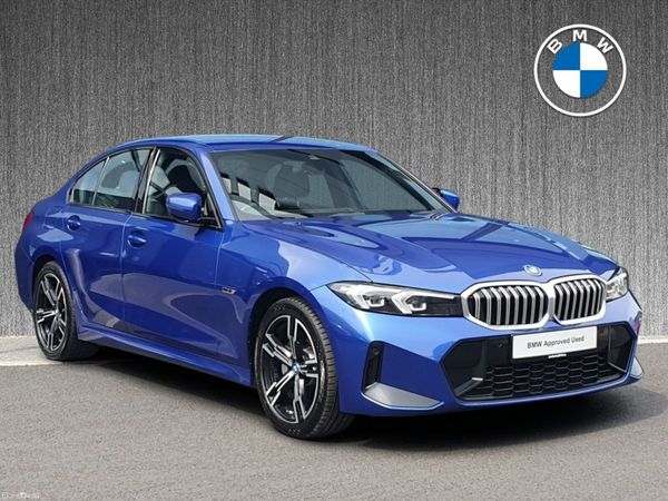 BMW 3-Series Saloon, Petrol Plug-in Hybrid, 2023, Blue
