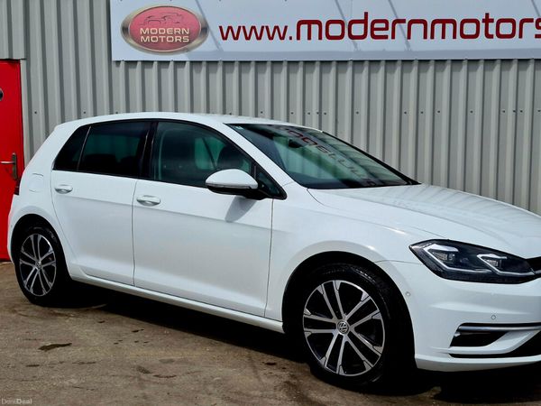Volkswagen Golf Hatchback, Petrol, 2020, White