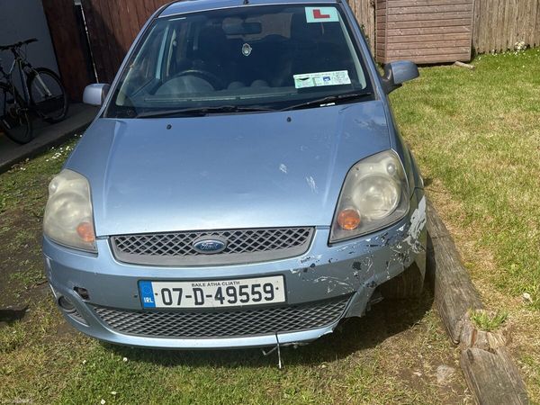 Ford Fiesta Hatchback, Petrol, 2007, Blue