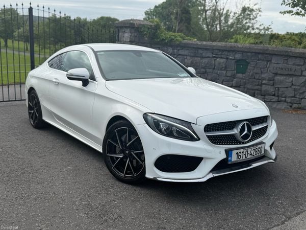Mercedes-Benz C-Class Coupe, Diesel, 2016, White
