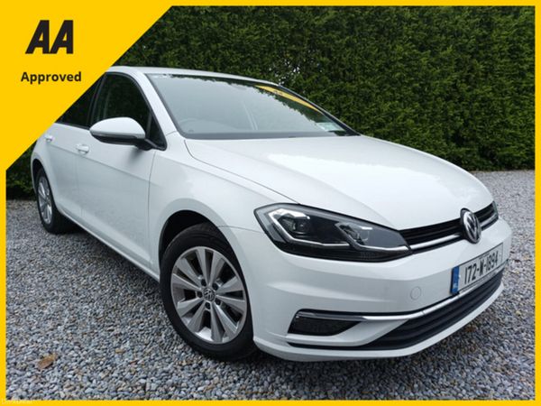 Volkswagen Golf Hatchback, Petrol, 2017, White