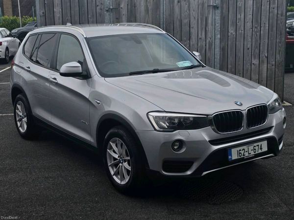 BMW X3 SUV, Diesel, 2016, Silver