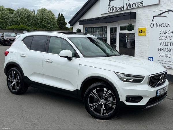 Volvo XC40 Estate, Petrol Plug-in Hybrid, 2021, White
