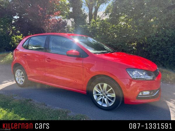Volkswagen Polo Hatchback, Petrol, 2016, Red