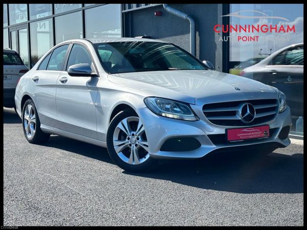 Mercedes-Benz C-Class Saloon, Diesel, 2016, Silver