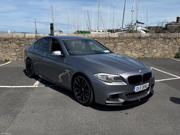 BMW 5-Series Saloon, Diesel, 2013, Grey