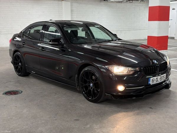 BMW 3-Series Saloon, Diesel, 2016, Black