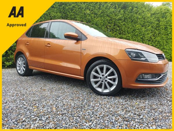 Volkswagen Polo Hatchback, Petrol, 2017, Orange