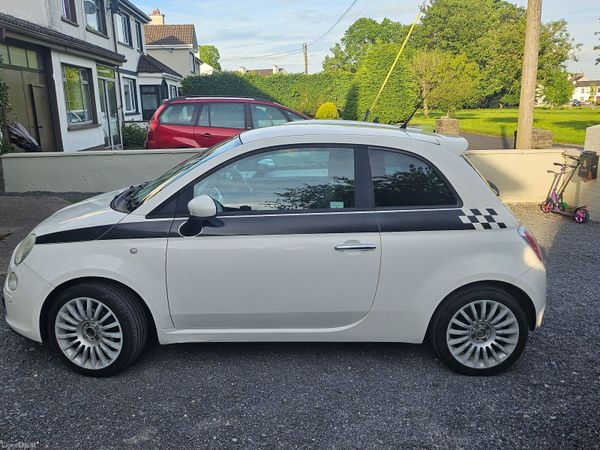 Fiat 500 Hatchback, Petrol, 2008, White